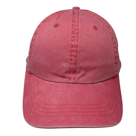 Scala Gal Strapback Baseball Hat Solid Pink One Size Adjustable Blank - Picture 1 of 10